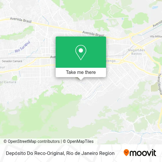 Depósito Do Reco-Original map