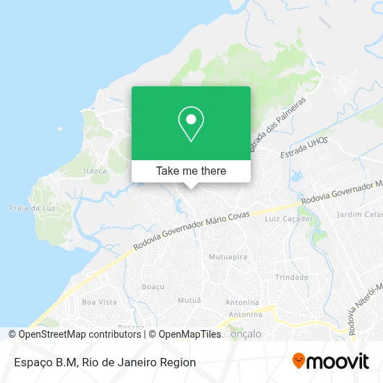 Espaço B.M map