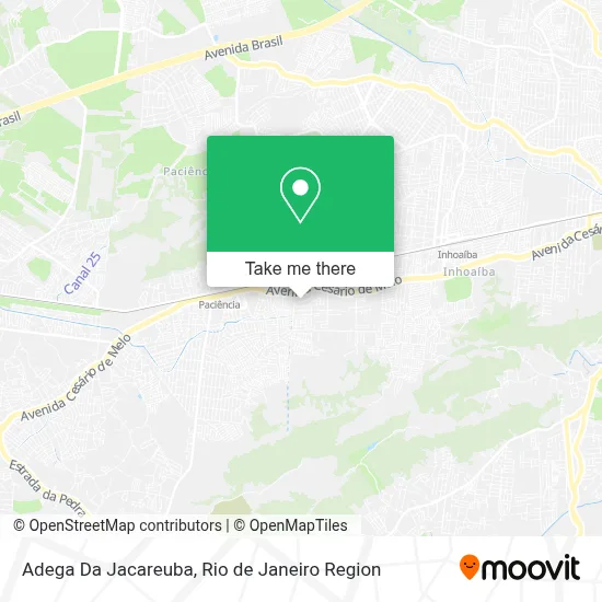 Adega Da Jacareuba map