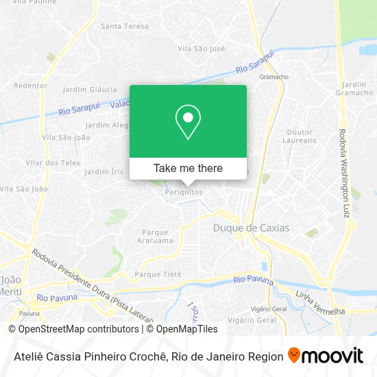 Ateliê Cassia Pinheiro Crochê map