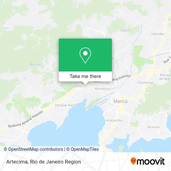 Artecima map