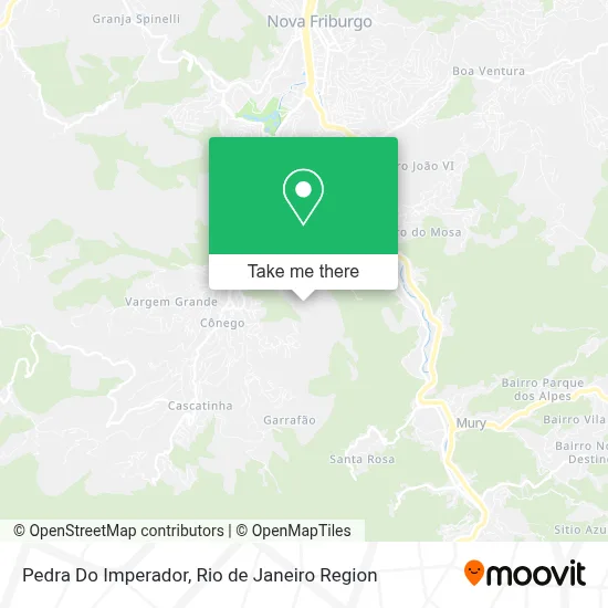 Pedra Do Imperador map