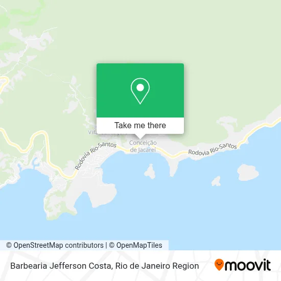 Barbearia Jefferson Costa map