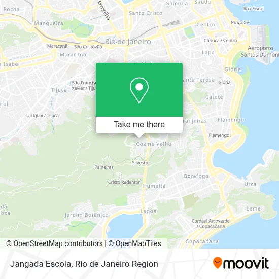 Jangada Escola map
