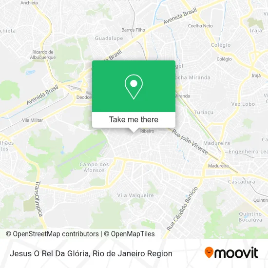 Jesus O Rel Da Glória map