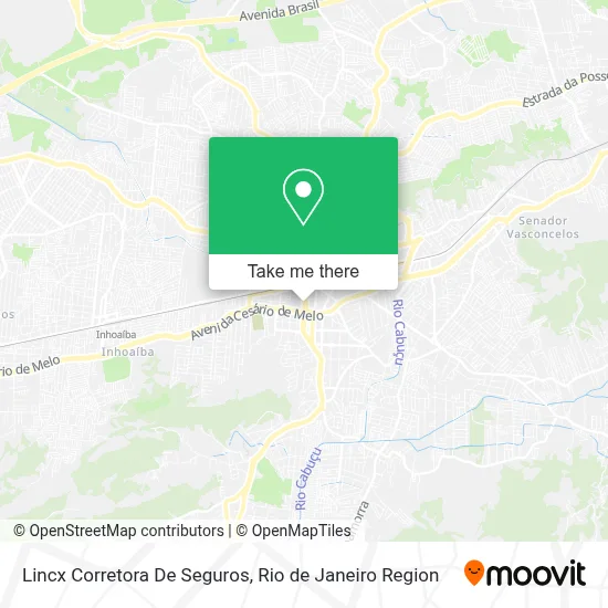 Lincx Corretora De Seguros map