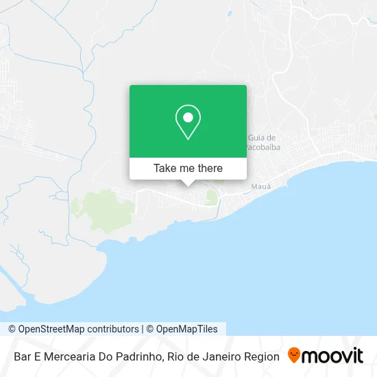 Bar E Mercearia Do Padrinho map