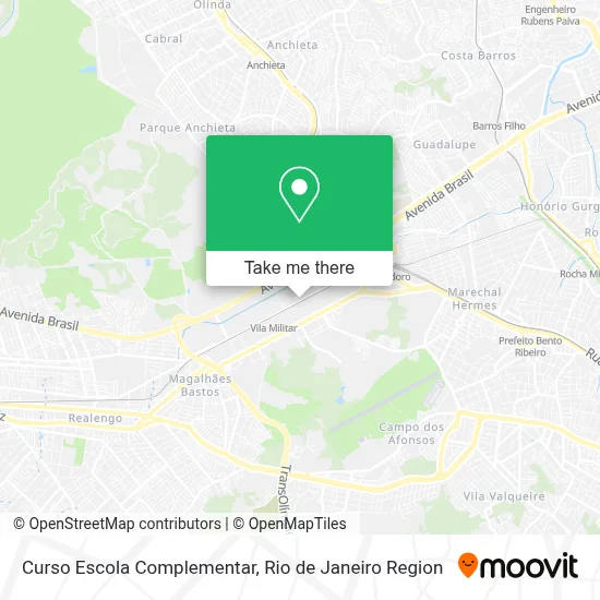 Curso Escola Complementar map