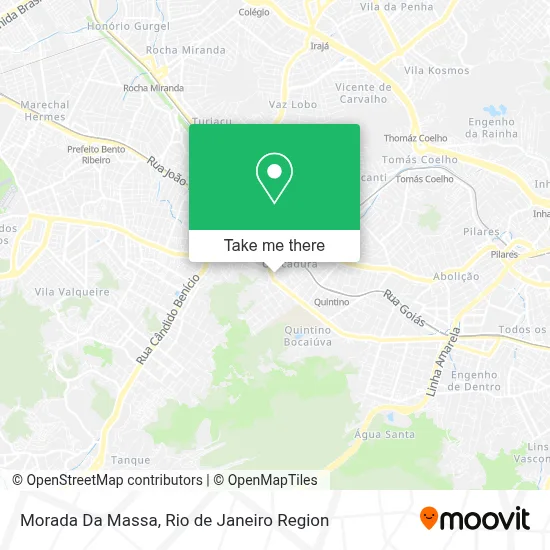 Morada Da Massa map