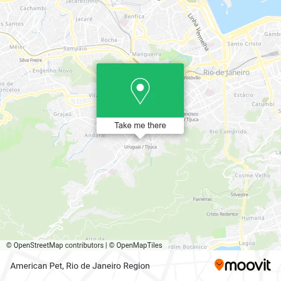 American Pet map