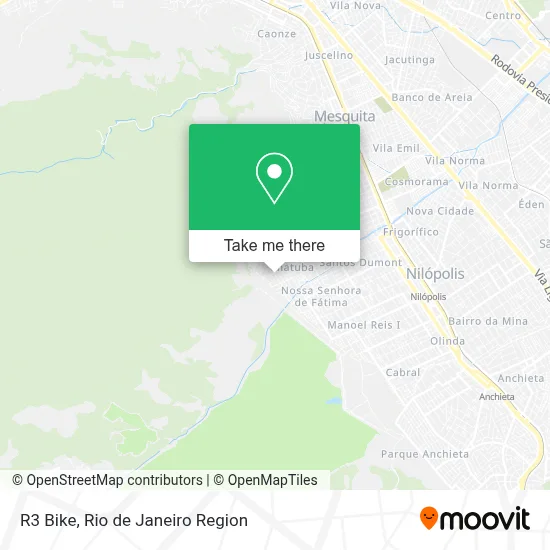 R3 Bike map