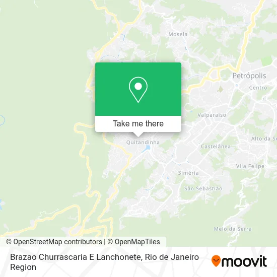 Brazao Churrascaria E Lanchonete map