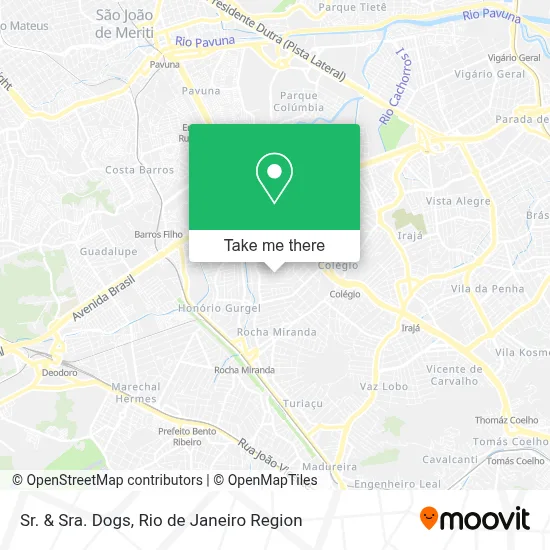 Sr. & Sra. Dogs map
