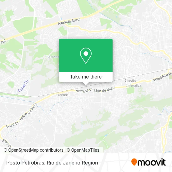 Posto Petrobras map