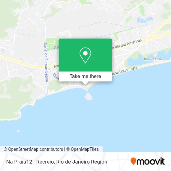 Na Praia12 - Recreio map