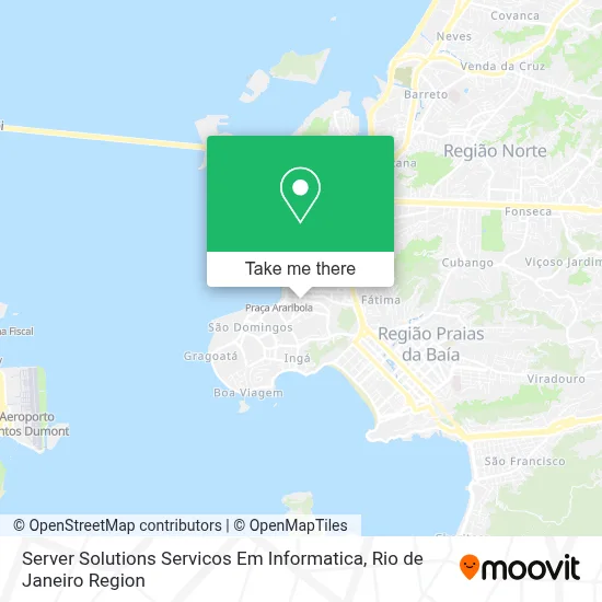 Server Solutions Servicos Em Informatica map