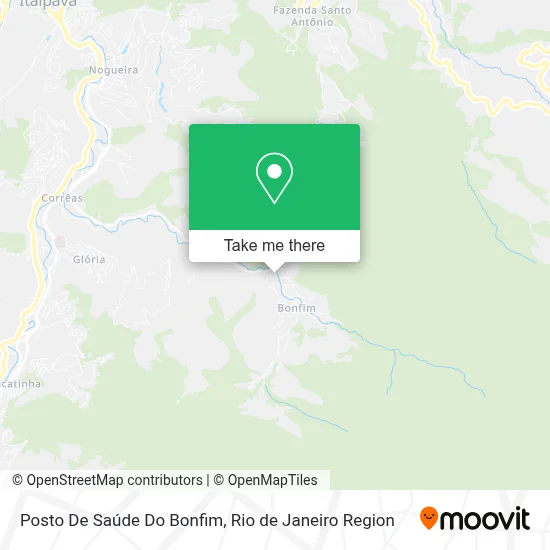 Posto De Saúde Do Bonfim map