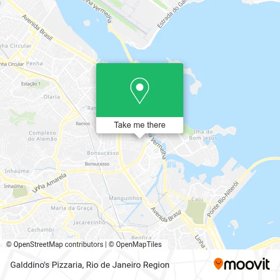 Galddino's Pizzaria map