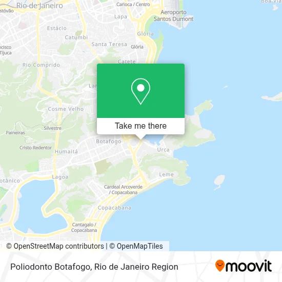 Poliodonto Botafogo map