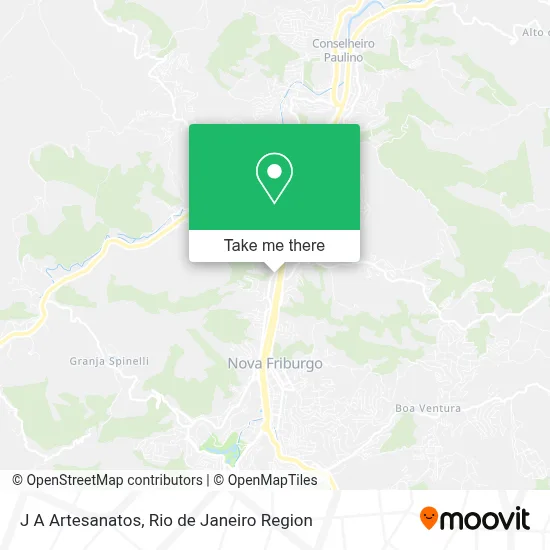 J A Artesanatos map