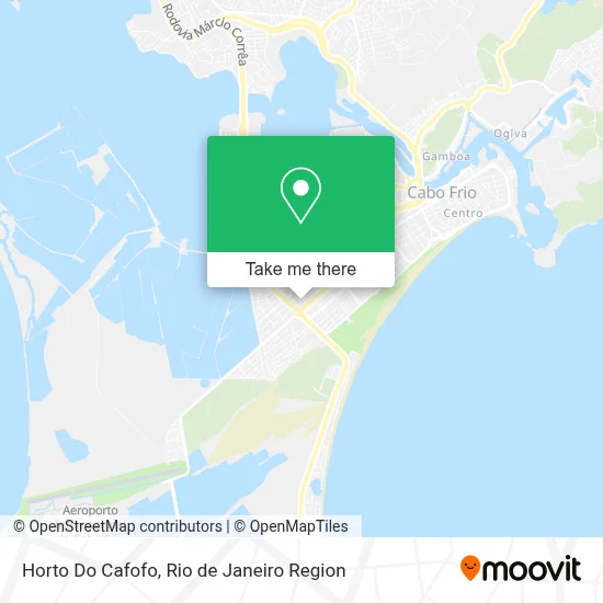 Horto Do Cafofo map