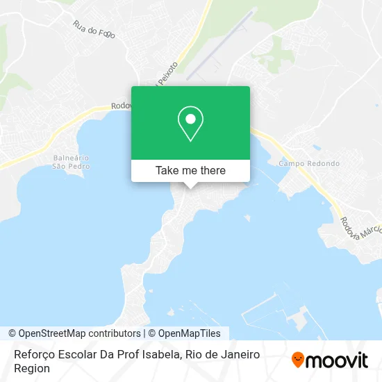 Reforço Escolar Da Prof Isabela map