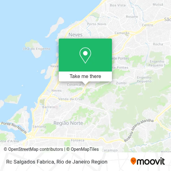 Rc Salgados Fabrica map