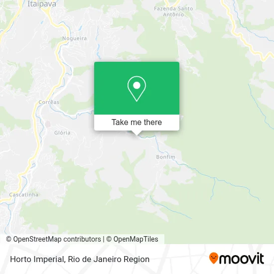 Horto Imperial map