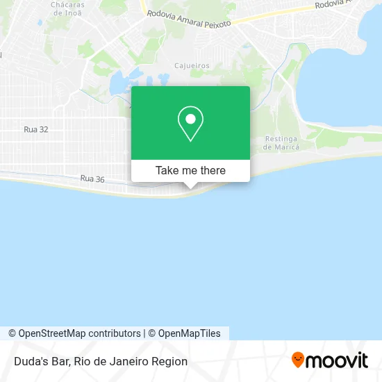 Duda's Bar map