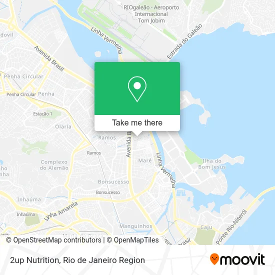 2up Nutrition map