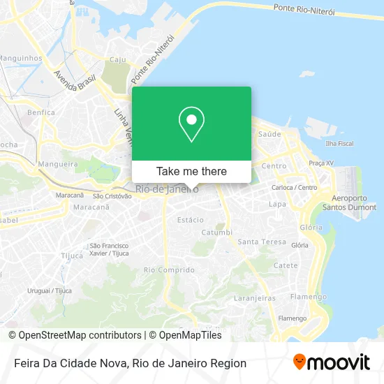 Feira Da Cidade Nova map