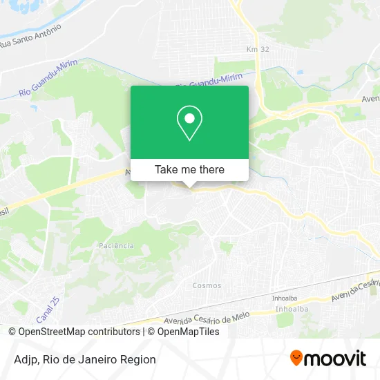 Adjp map