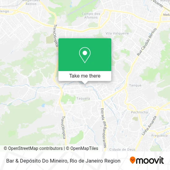 Bar & Depósito Do Mineiro map