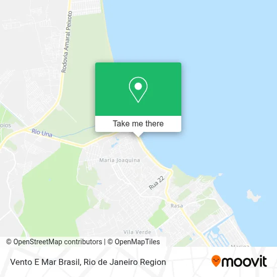 Vento E Mar Brasil map