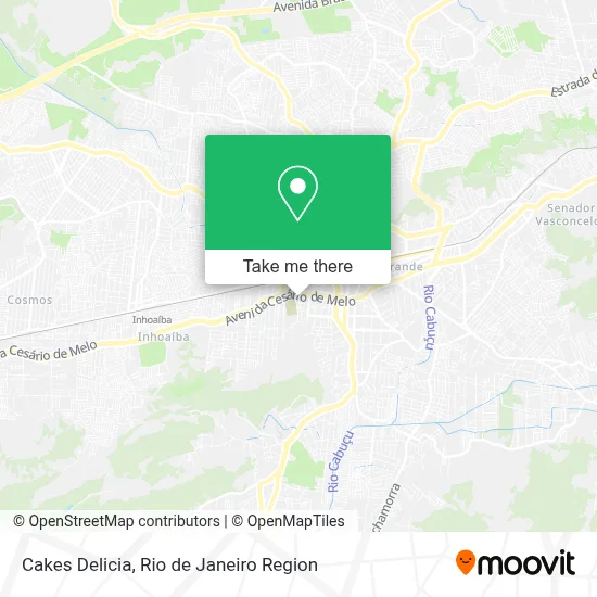 Cakes Delicia map