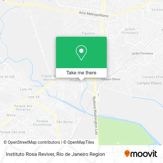 Instituto Rosa Reviver map