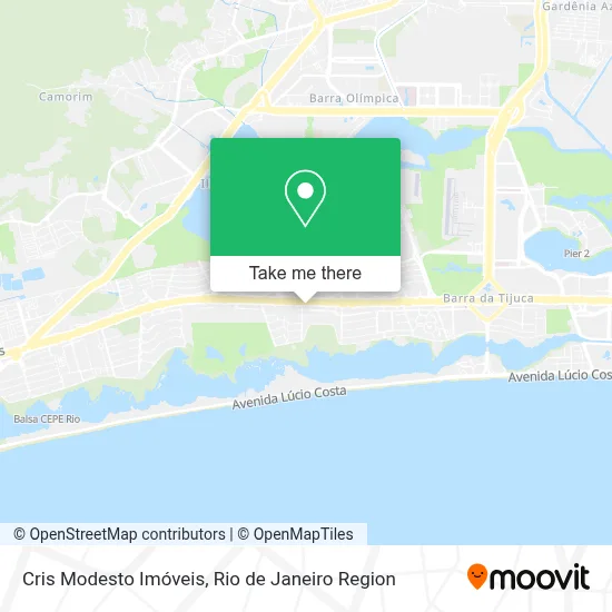 Cris Modesto Imóveis map