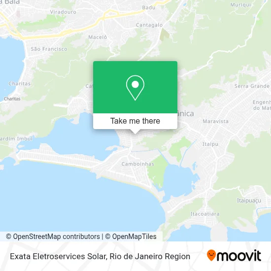 Exata Eletroservices Solar map
