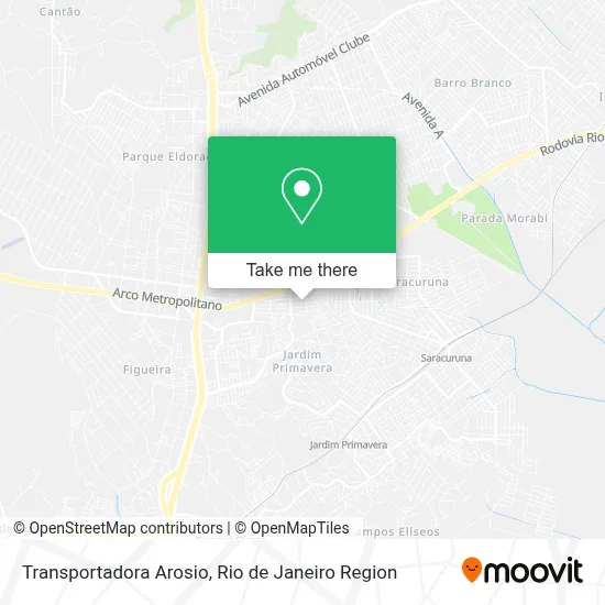 Transportadora Arosio map