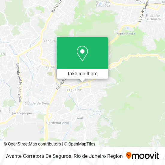 Avante Corretora De Seguros map