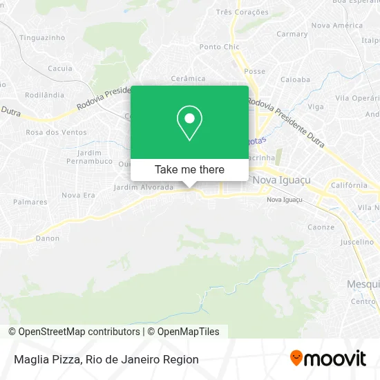 Maglia Pizza map