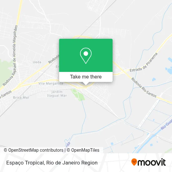 Espaço Tropical map