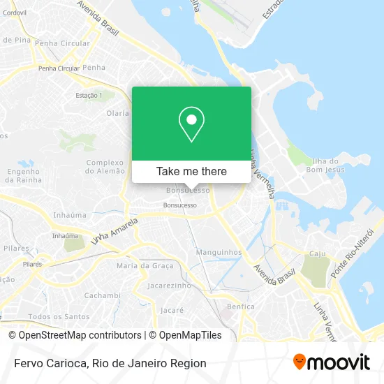 Fervo Carioca map