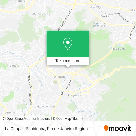 La Chapa - Pechincha map