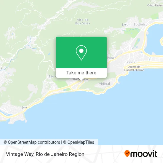 Vintage Way map