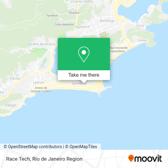 Race Tech map