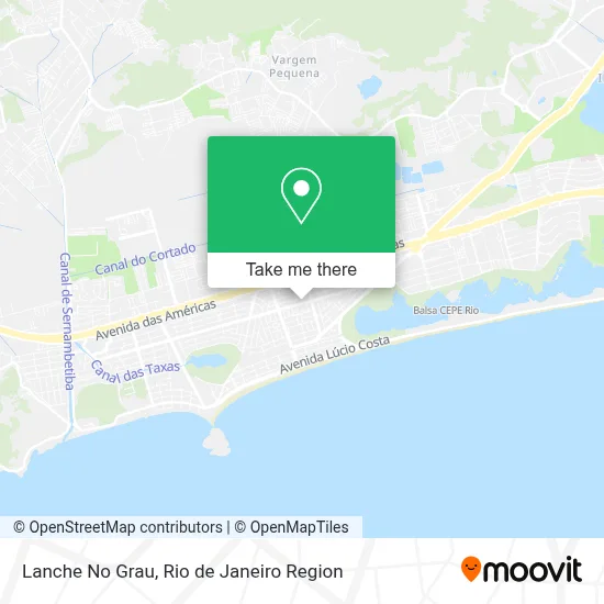 Lanche No Grau map