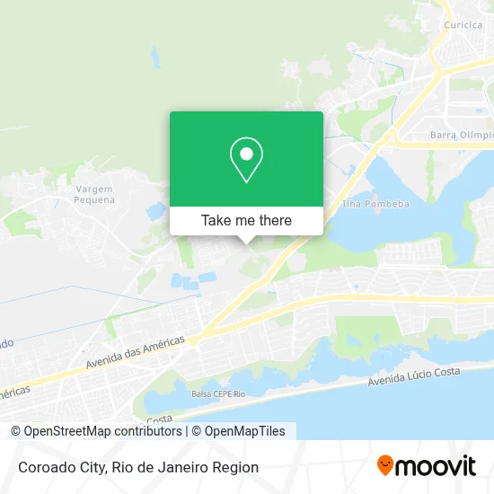 Coroado City map