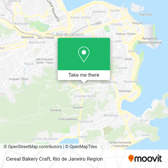 Cereal Bakery Craft map