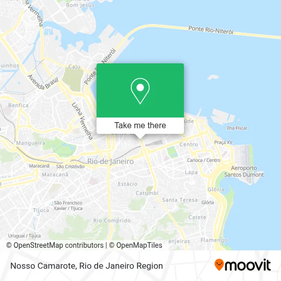 Nosso Camarote map